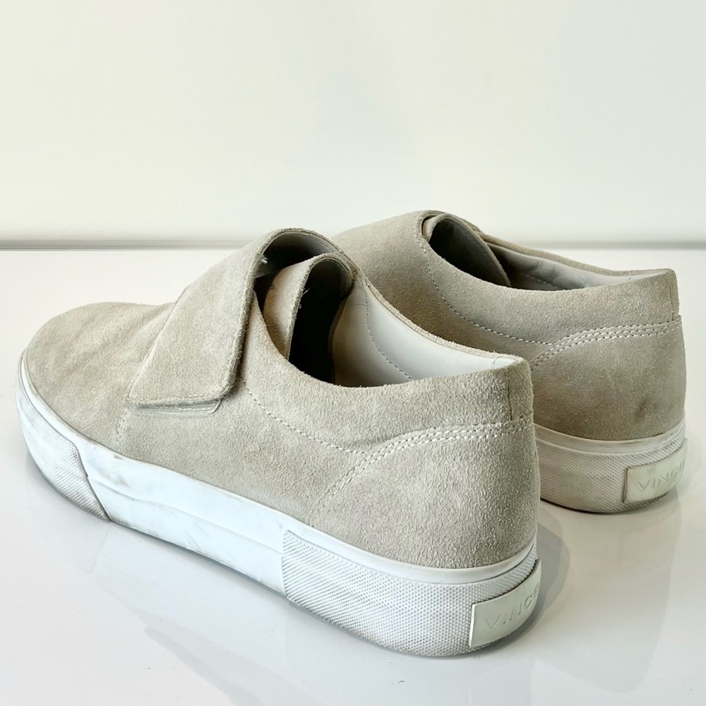 VINCE SUEDE PLATFORM SNEAKERS - Picture 6 of 12